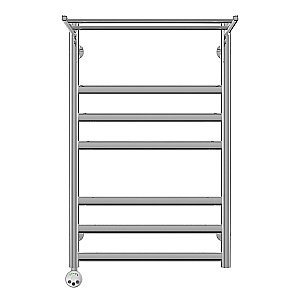 Полотенцесушитель электрический Terminus Хендрикс П7 500x796 левый/правый купить в интернет-магазине сантехники Sanbest
