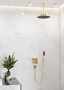 Верхний душ Hansgrohe Rainfinity 360 1jet 26231000 купить в интернет-магазине сантехники Sanbest