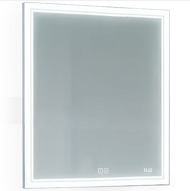 Зеркало Jorno Glass Gla.02.77/W 77x77 в ванную от интернет-магазине сантехники Sanbest