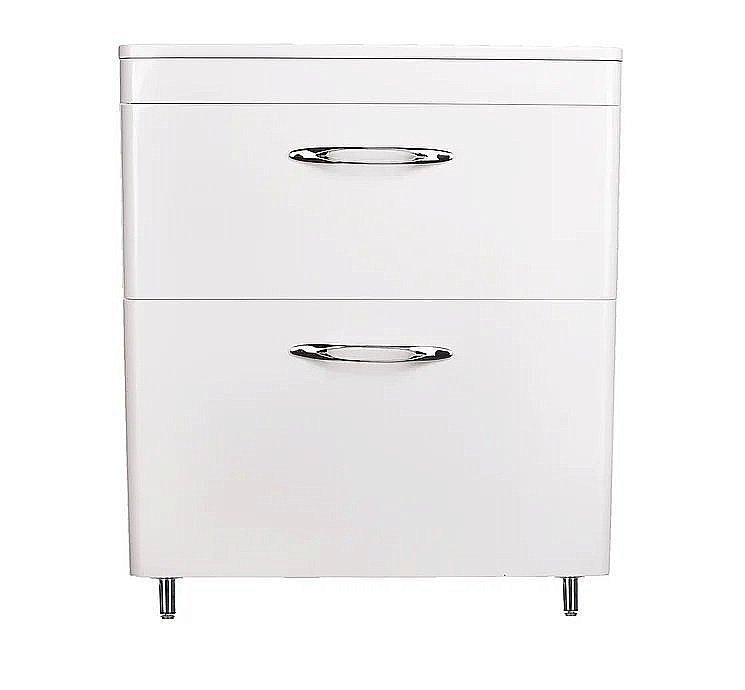 Тумба с раковиной Style Line Каре Люкс 70 для ванной в интернет-магазине Sanbest