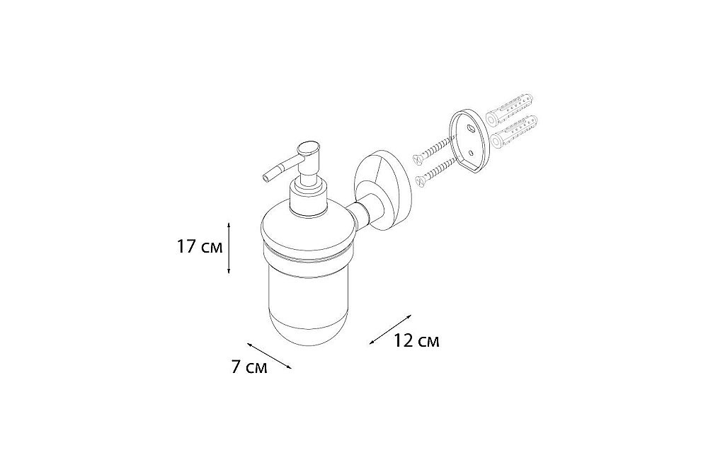 Диспенсер FIXSEN Europa FX-21812 купить в интернет-магазине сантехники Sanbest