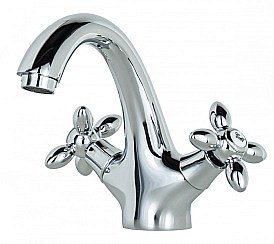 Смеситель для раковины Agger Retro A1902100 хром купить в интернет-магазине сантехники Sanbest