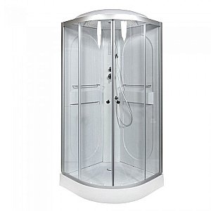 Душевая кабина DTO L 601 98689 100x100 с электрикой купить в интернет-магазине Sanbest