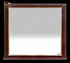 Зеркало Misty Vena 120x100 бордо патина в ванную от интернет-магазине сантехники Sanbest