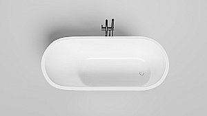 Ванна Salini Ornella AXIS Kit S-Sense 170x80 102414G белая купить в интернет-магазине Sanbest
