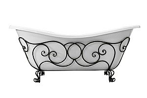 Ванна Эстет Бостон 180x74 белая купить в интернет-магазине Sanbest