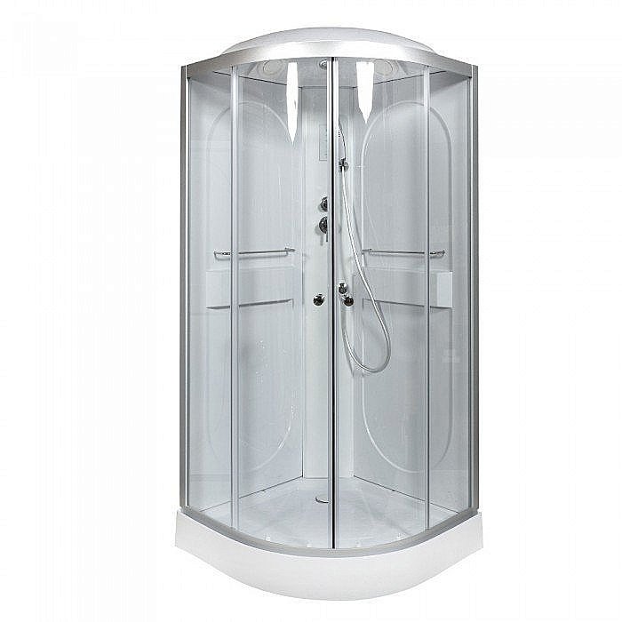 Душевая кабина DTO L 601 98689 100x100 с электрикой купить в интернет-магазине Sanbest