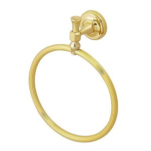 Полотенцедержатель-кольцо Migliore Fortuna 27688 золото купить в интернет-магазине сантехники Sanbest
