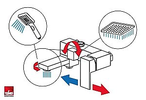 Душевая система Timo Selene SX-2013/17 золото матовое купить в интернет-магазине сантехники Sanbest