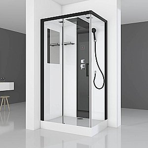 Душевая кабина Black&White Galaxy G8800 110x80 купить в интернет-магазине Sanbest