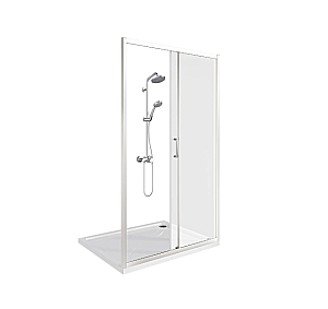 Душевая дверь Good Door CUBE 150 WTW-110-C-CH стекло прозрачное/профиль хром купить в интернет-магазине Sanbest