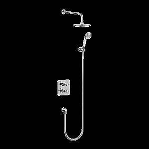 Душевая система Burlington Guild GUSHOWERPACKSQ3C хром купить в интернет-магазине сантехники Sanbest