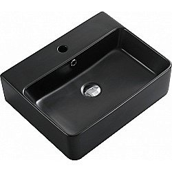 Раковина Esbano Circon 52 ESRNCIRC52MB черная купить в интернет-магазине Sanbest