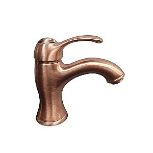 Смеситель для раковины Webert Aurora AU830102060 медь купить в интернет-магазине сантехники Sanbest