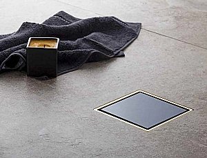 Душевой трап Pestan Confluo Standard 13000125 золото купить в интернет-магазине Sanbest