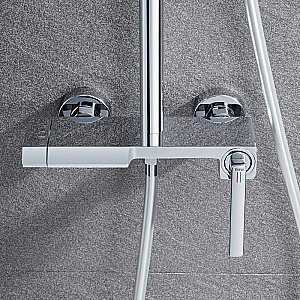 Душевая система Black&White Universe UK5015C хром купить в интернет-магазине сантехники Sanbest