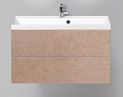 Тумба с раковиной Belbagno REGINA 100 Marmo Rosa для ванной в интернет-магазине Sanbest