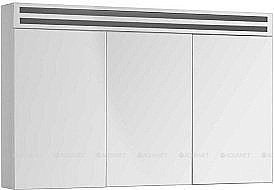 Зеркальный шкаф De Aqua Эколь 184809 120 белый купить в интернет-магазине сантехники Sanbest