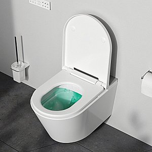 Унитаз подвесной AM.PM Inspire CCC501700SC белый, безободковый, функция биде купить в интернет-магазине Sanbest