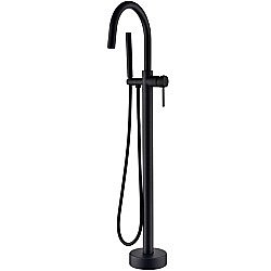 Смеситель для ванны Boheme Uno 469-B черный купить в интернет-магазине сантехники Sanbest