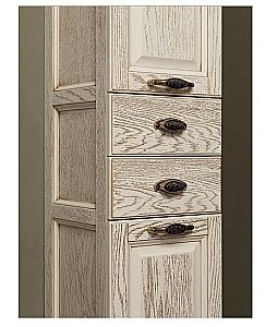 Пенал Aquanet Тесса 35 жасмин/золото для ванной в интернет-магазине сантехники Sanbest