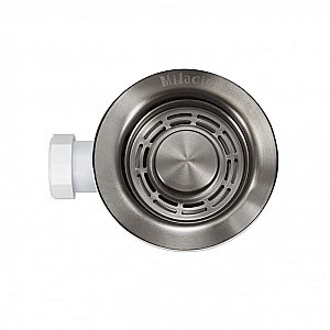 Сифон для кухонной мойки Milacio Ultra MC.013.GM вороненая сталь купить в интернет-магазине сантехники Sanbest