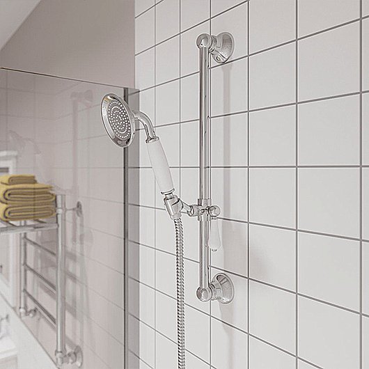 Душевой гарнитур Jacob Delafon LOUISE E24364-CP хром купить в интернет-магазине сантехники Sanbest