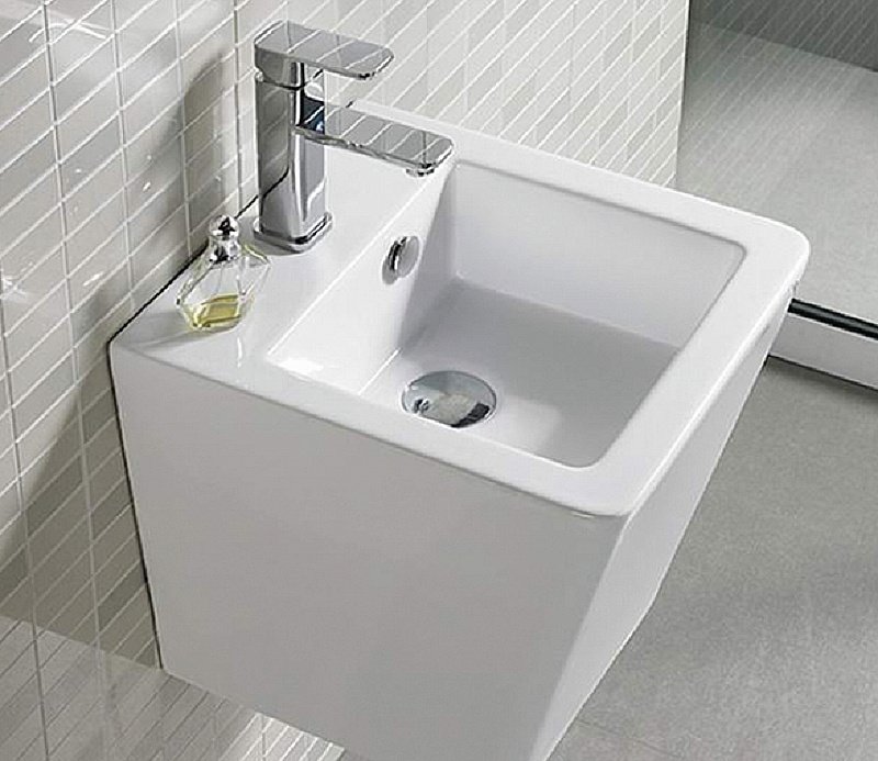 Раковина подвесная Ceramalux N 36,5 500V белая купить в интернет-магазине Sanbest