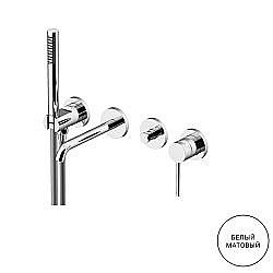 Смеситель для ванны Gattoni Circle Two 9105/91BO купить в интернет-магазине сантехники Sanbest