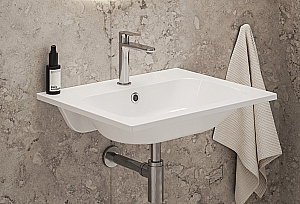 Раковина Ravak CHROME SLIM 80 XJG01180001 белая купить в интернет-магазине Sanbest