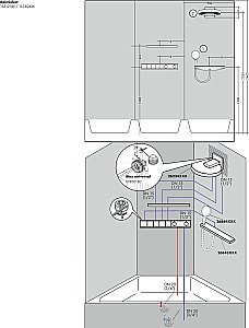 Термостат для душа Hansgrohe RainSelect 15382340 купить в интернет-магазине сантехники Sanbest