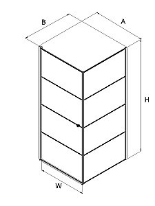 Душевой уголок NEW TRENDY SUPERIA BLACK 90x90 стекло прозрачное полоска/профиль черный купить в интернет-магазине Sanbest