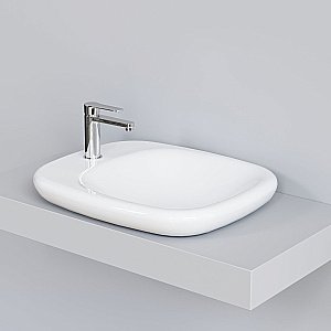 Раковина Ambassador Diamond 54 126T20001 белая купить в интернет-магазине Sanbest