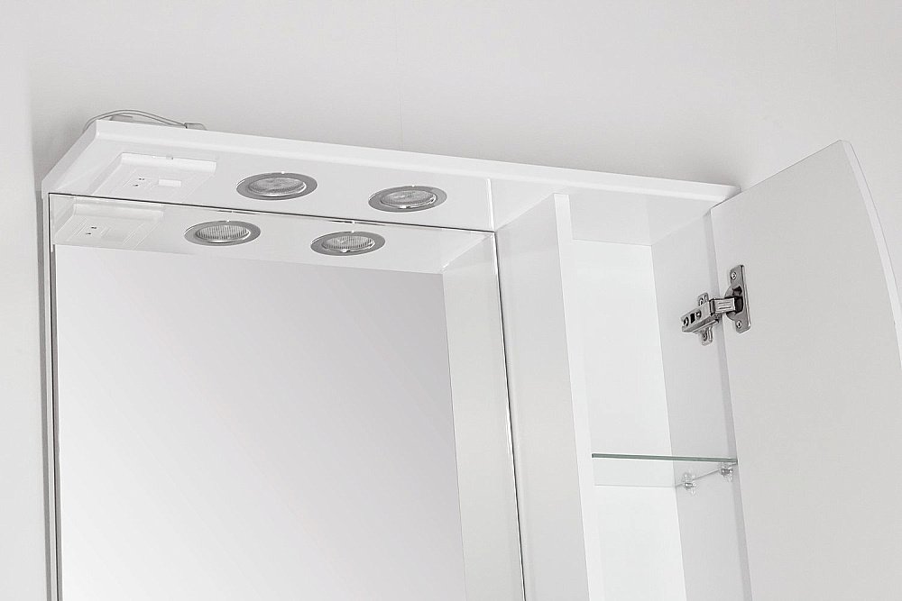 Зеркало со шкафом Style Line Амелия 65 в ванную от интернет-магазине сантехники Sanbest