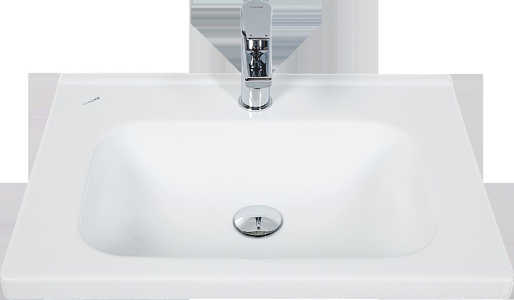 Раковина Creavit Ideal 80 ID080.00000 белая купить в интернет-магазине Sanbest