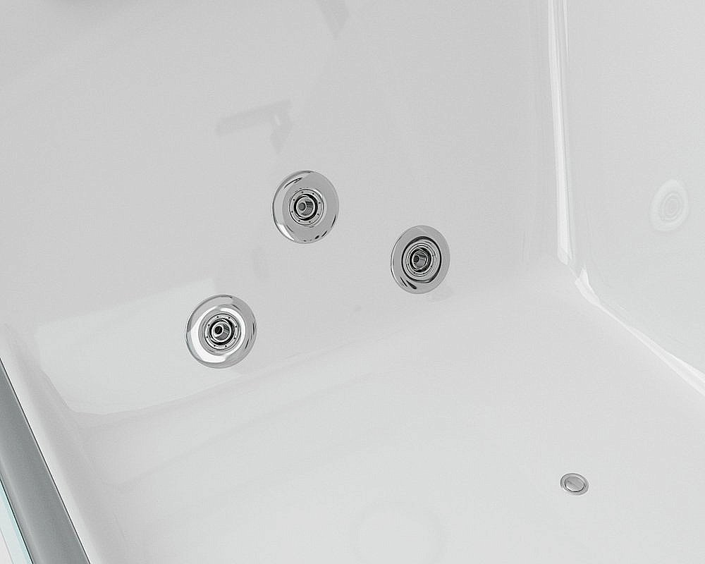 Ванна акриловая Grossman GR-17000 170х80 белая с гидромассажем купить в интернет-магазине Sanbest