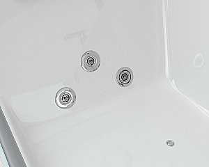 Ванна акриловая Grossman GR-17000 170х80 белая с гидромассажем купить в интернет-магазине Sanbest