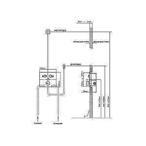 Душевая система Vincea Inspire VSFW-4I212RMB черная матовая купить в интернет-магазине сантехники Sanbest