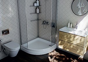 Душевой поддон Aquatek DPA-0000007 80x80 белый купить в интернет-магазине Sanbest