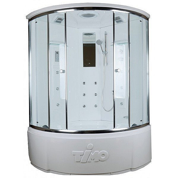 Душевая кабина Timo Lux T-7735 Fabric Glass 135х135 купить в интернет-магазине Sanbest