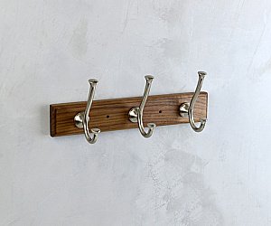 Планка с крючками Bronze de Luxe Forest 10708C хром матовый купить в интернет-магазине сантехники Sanbest