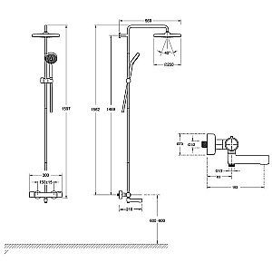 Cмеситель для раковины Jacob Delafon CLEO 1889 E24309-CP хром купить в интернет-магазине сантехники Sanbest