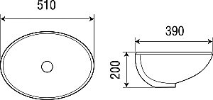 Раковина WeltWasser WW DEILBACH 6005 51 белая купить в интернет-магазине Sanbest