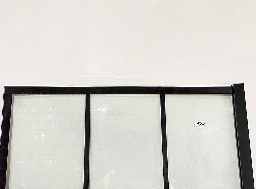 Душевое ограждение PAINI WalkIN80G 80 стекло прозрачное/профиль черный купить в интернет-магазине Sanbest