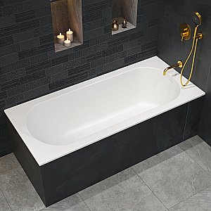 Акриловая ванна WhiteCross Gin 175x75 0220.170072.200 белая матовая купить в интернет-магазине Sanbest