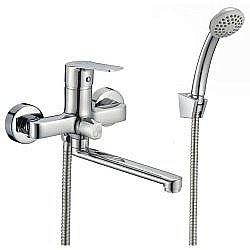 Смеситель для ванны Milardo Helic HELSB02M02 хром купить в интернет-магазине сантехники Sanbest