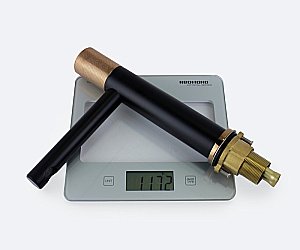 Смеситель для раковины Bronze de Luxe Avantgarde 2010MH черный/розовое золото купить в интернет-магазине сантехники Sanbest