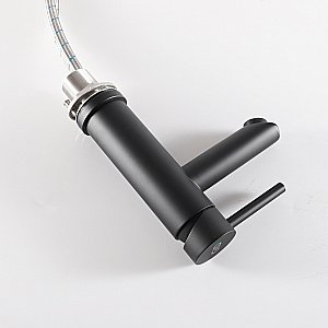 Смеситель для раковины Gid Berlin SS080-BM-K черный матовый купить в интернет-магазине сантехники Sanbest