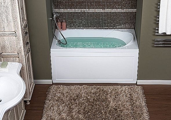Акриловая ванна Aquanet West 140x70 205560 с к/с купить в интернет-магазине Sanbest