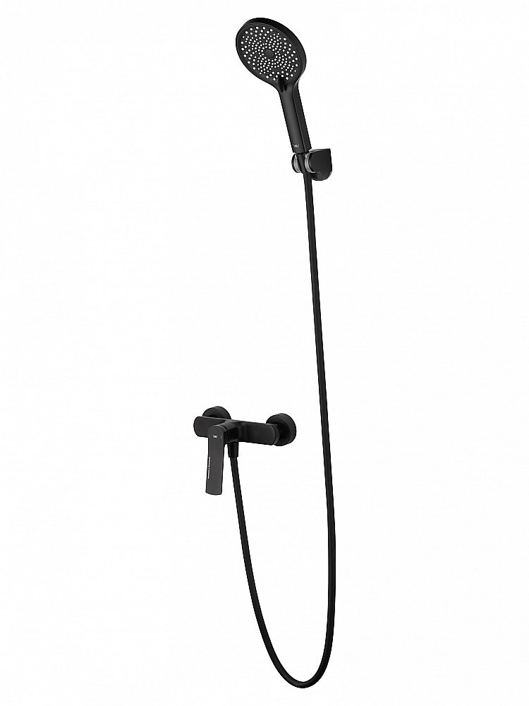 Смеситель для душа WONZON & WOGHAND WW-B2585-MB черный матовый купить в интернет-магазине сантехники Sanbest
